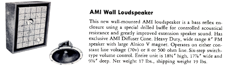 AMI EX-200 Wall Speaker